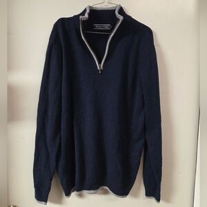 Wool Men's Navy Sweater